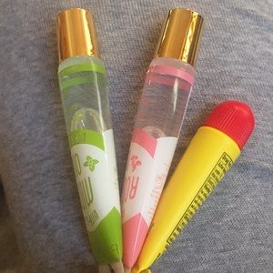 Lip gloss keychain